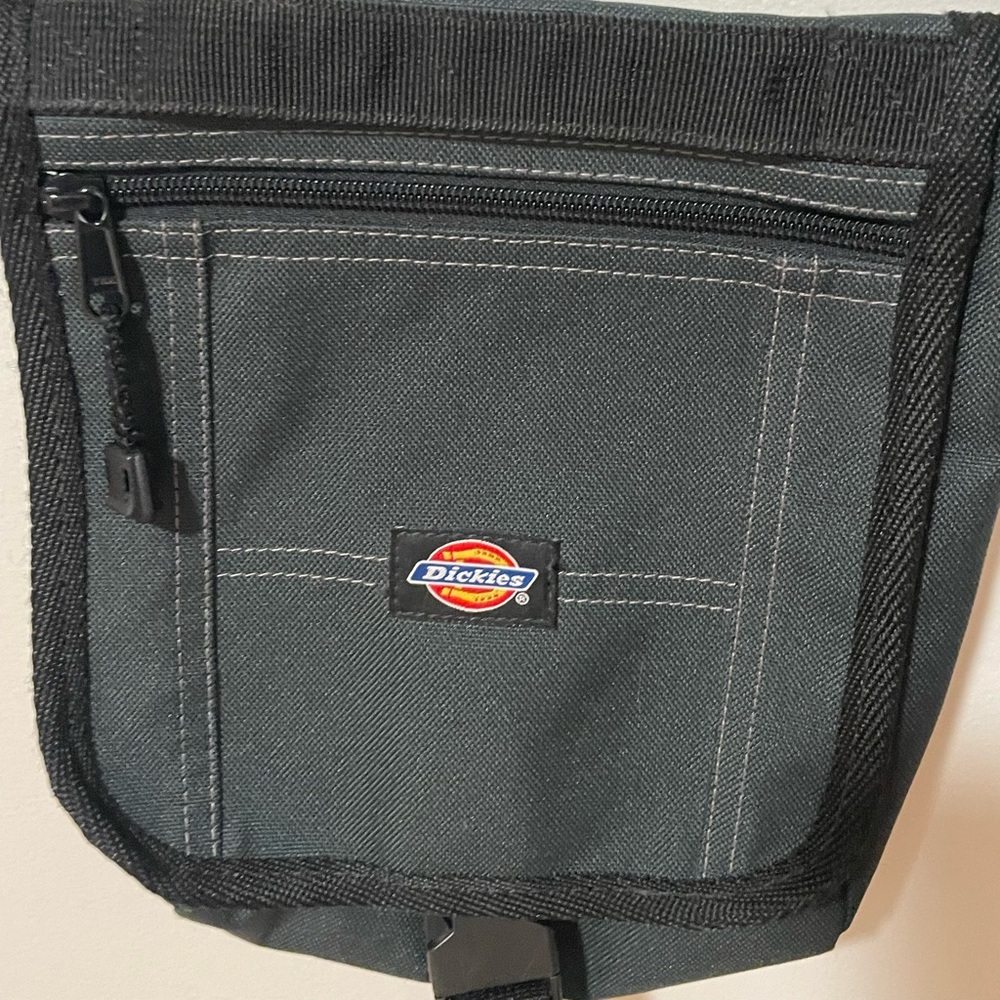 Dickies Yak Pak Crossbody Utility Bag Dark Charcoal Gray